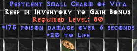 poison charm worth? : r/Diablo_2_Resurrected