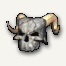 Giant Skull - 1 Socket