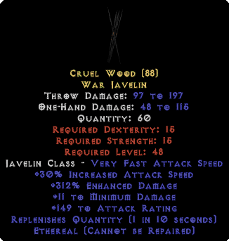 War Javelin