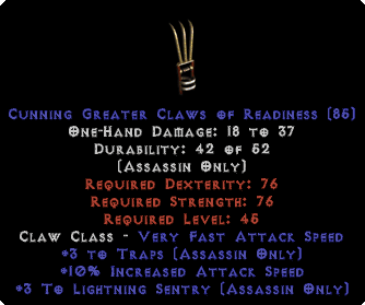 Greater Claws