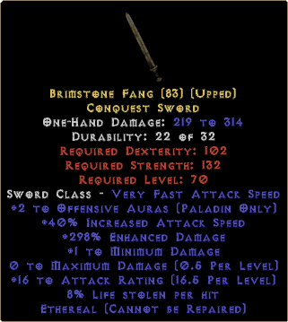 Conquest Sword