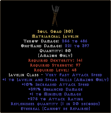 Matriarchal Javelin