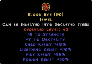 D2r Rouges Eye Jewel: Blood Eye - Diablo 2 Resurrected - Buy D2R Items