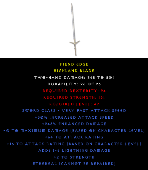 Highland Blade