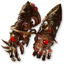 Atziri's Acuity Moulded Mitts