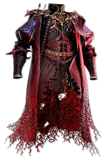 Couture of Crimson Gilded Vestments