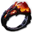 Cracklecreep Ruby Ring