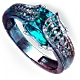 Heartbound Loop Pearl Ring