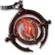 Igniferis Crimson Amulet