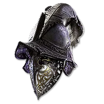 The Vile Knight Shielded Helm