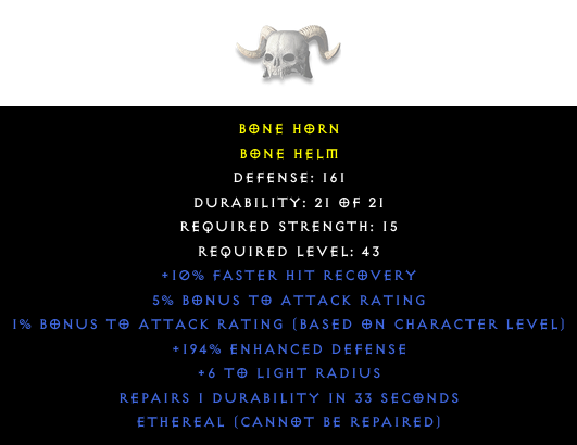 Bone Helm