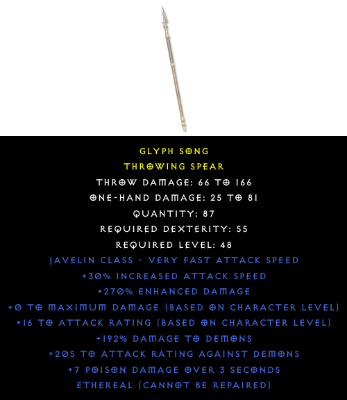 Throwing Spear