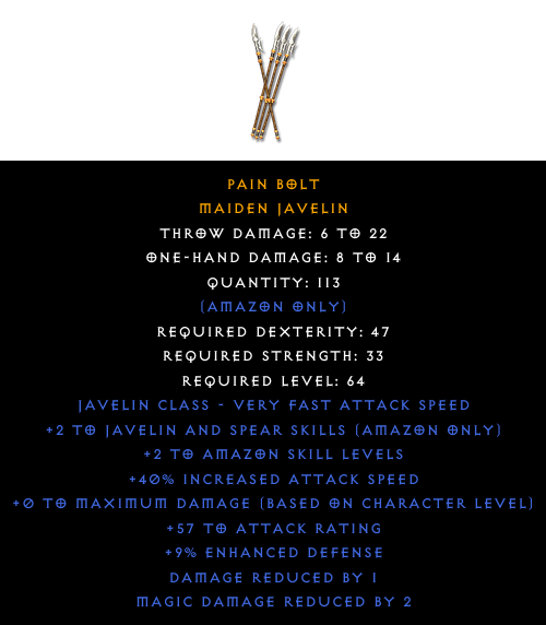 Maiden Javelin
