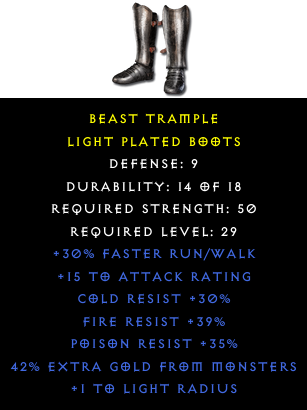 Light Plated Boots