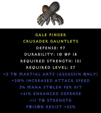 Crusader Gauntlets
