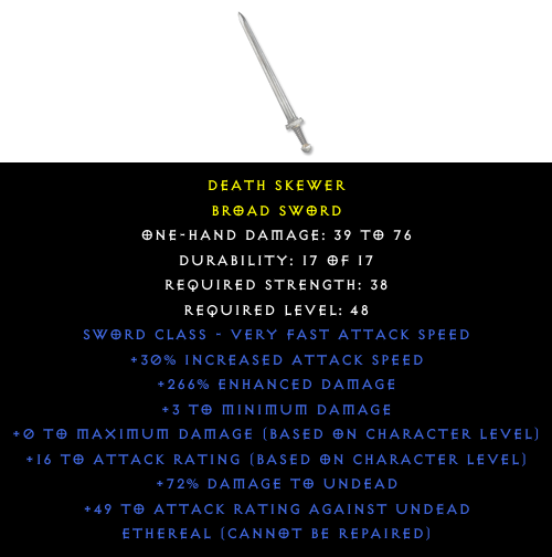 Broad Sword