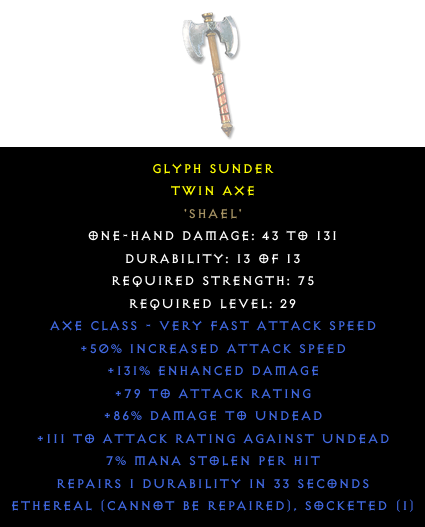 Twin Axe