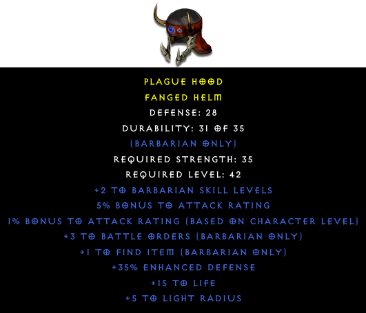 d2-Fanged Helm