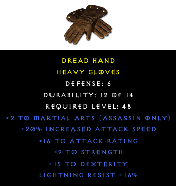 Heavy Gloves