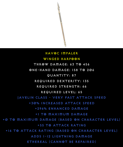 Winged Harpoon