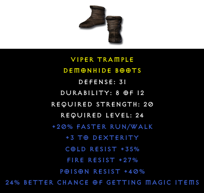 Demonhide Boots