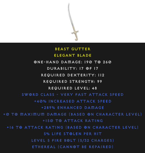 Elegant Blade