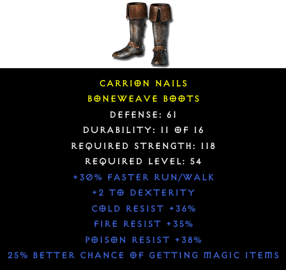 Boneweave Boots