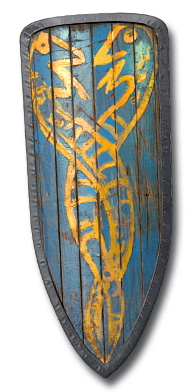 Heraldic Shield: Armageddon Rock