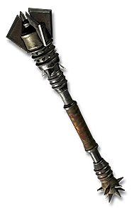 War Scepter: Rose Branded War Scepter Of Quickness