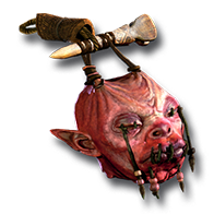 Hellspawn Skull: Venomous Hellspawn Skull