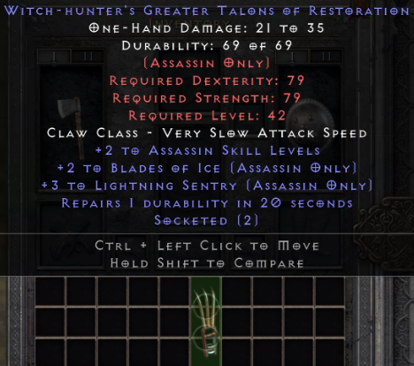 Greater Talons